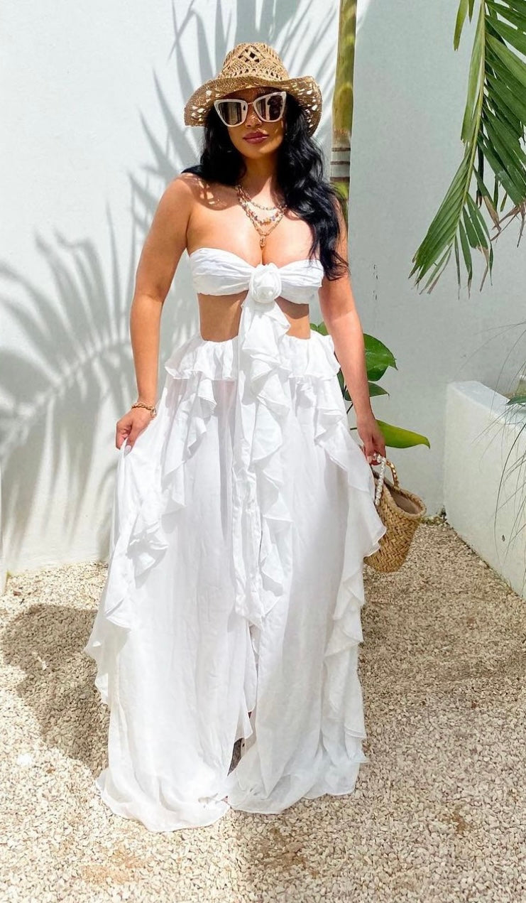 White Gigi Maxi Dress
