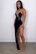 Load image into Gallery viewer, Reign Crystal Glam Dress
